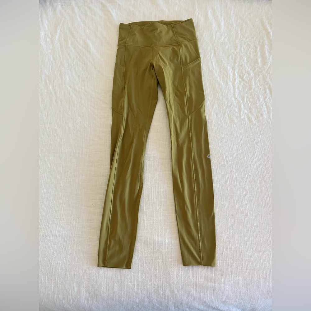 Lululemon Mustard Leggings